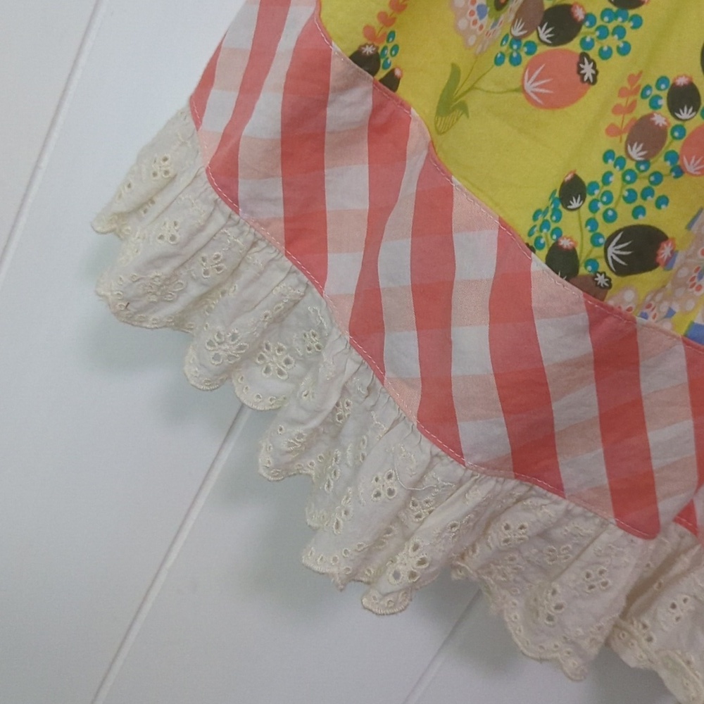 Matilda Jane Yellow and Pink Floral Kids Dress - Picture 4 of 9